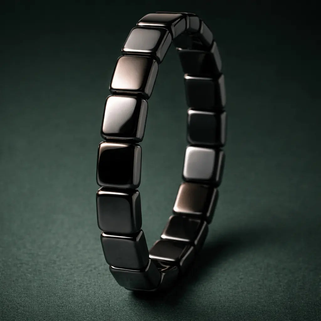 Ferrik Hematite Grounding Stone Bracelet